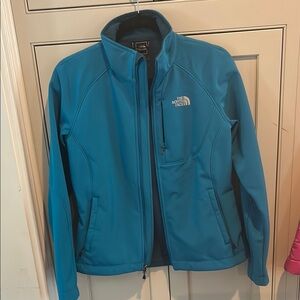 The North Face Vibrant Blue Softshell Jacket